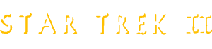 [Star Trek II Script Logo]